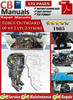 Thumbnail Force Outboard 60 hp 2 cyl 2-stroke 1985 Service Manual