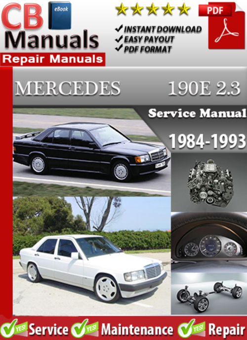 Product picture Mercedes 190 E 2.3 1984-1993 Service Manual