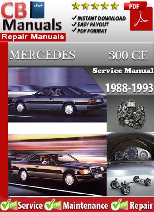Product picture Mercedes 300 CE 1988-1993 Service Manual