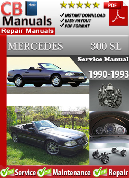 Product picture Mercedes 300 SL 1990-1993 Service Manual