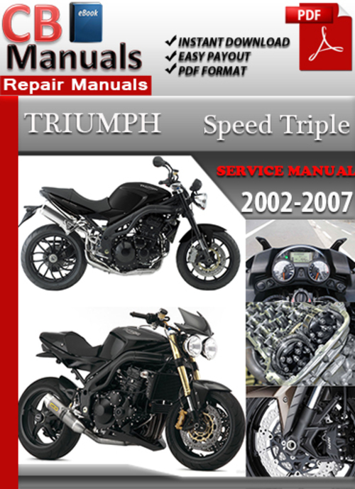 Product picture Triumph Speed Triple 2002-2007 Service Repair Manual