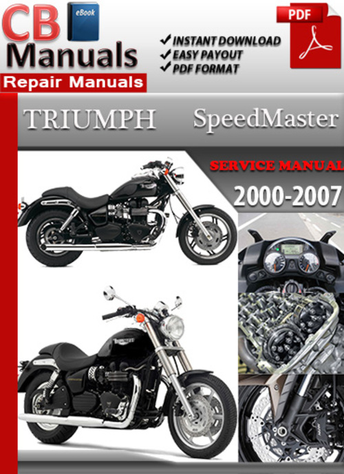 Product picture Triumph Speedmaster 2000-2007 Service Repair Manual