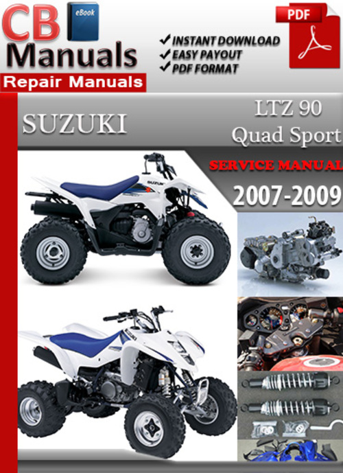 Product picture Suzuki LTZ 90 Quad Sport 2007-2009 Service Repair Manual