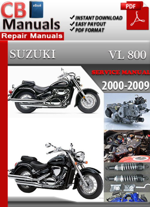 Product picture Suzuki VL 800 2000-2009 Service Repair Manual