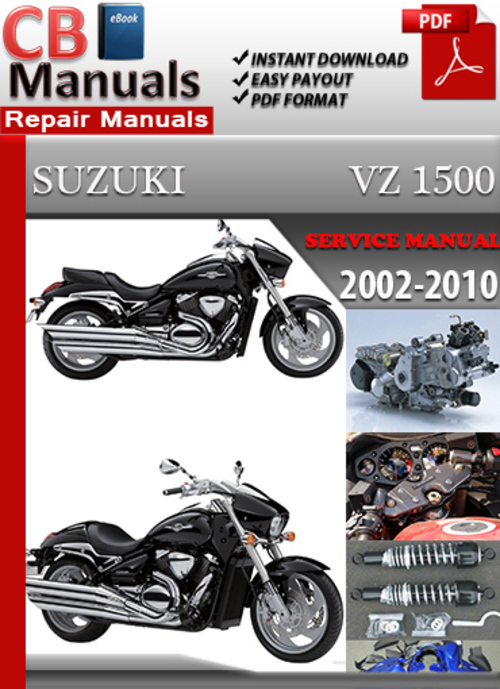 Product picture Suzuki VZ 1500 2002-2010 Service Repair Manual