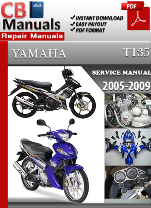 Product picture Yamaha T135 2005-2009 Service Repair Manual