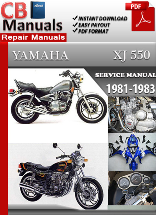 Product picture Yamaha XJ 550 1981-1983 Service Repair Manual