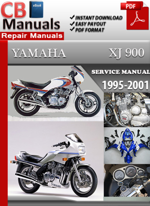 Product picture Yamaha XJ 900 1995-2001 Service Repair Manual