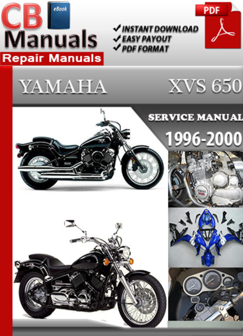 Product picture Yamaha XVS 650 1996-2000 Service Repair Manual